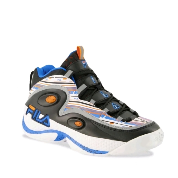 Grant Hill 3 FILA Black and Blue Athletic Sneakers.New.